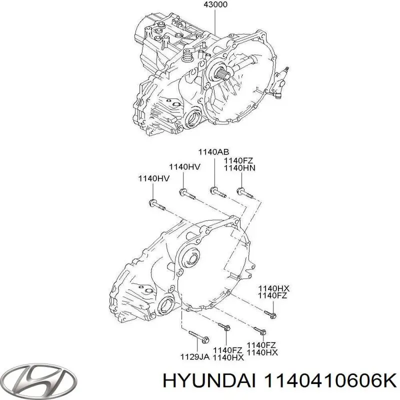  Hyundai/Kia 1140410606K precio, desde  
