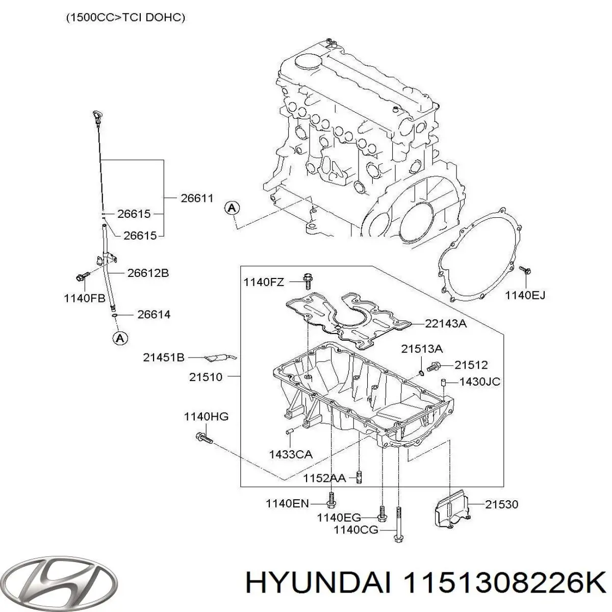  Hyundai/Kia 1151308226K precio, desde  