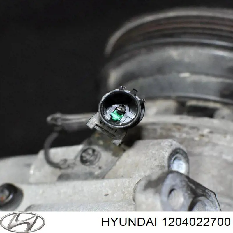 Compresor de aire acondicionado 1204022700 Hyundai/Kia