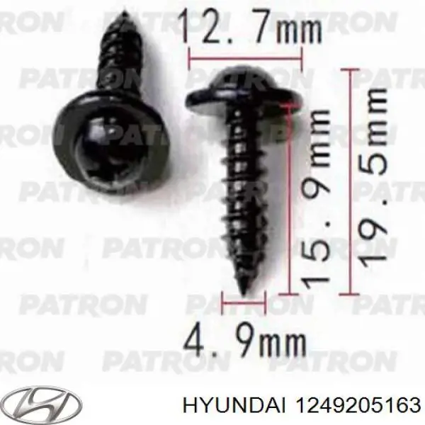  Hyundai/Kia 1249205163 precio, desde 0,97 EUR