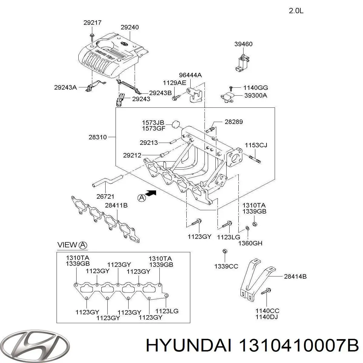 Comprar 1310410003 Hyundai/Kia 