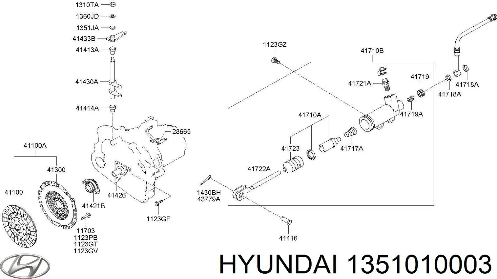  Hyundai/Kia 1351010003 precio, desde  