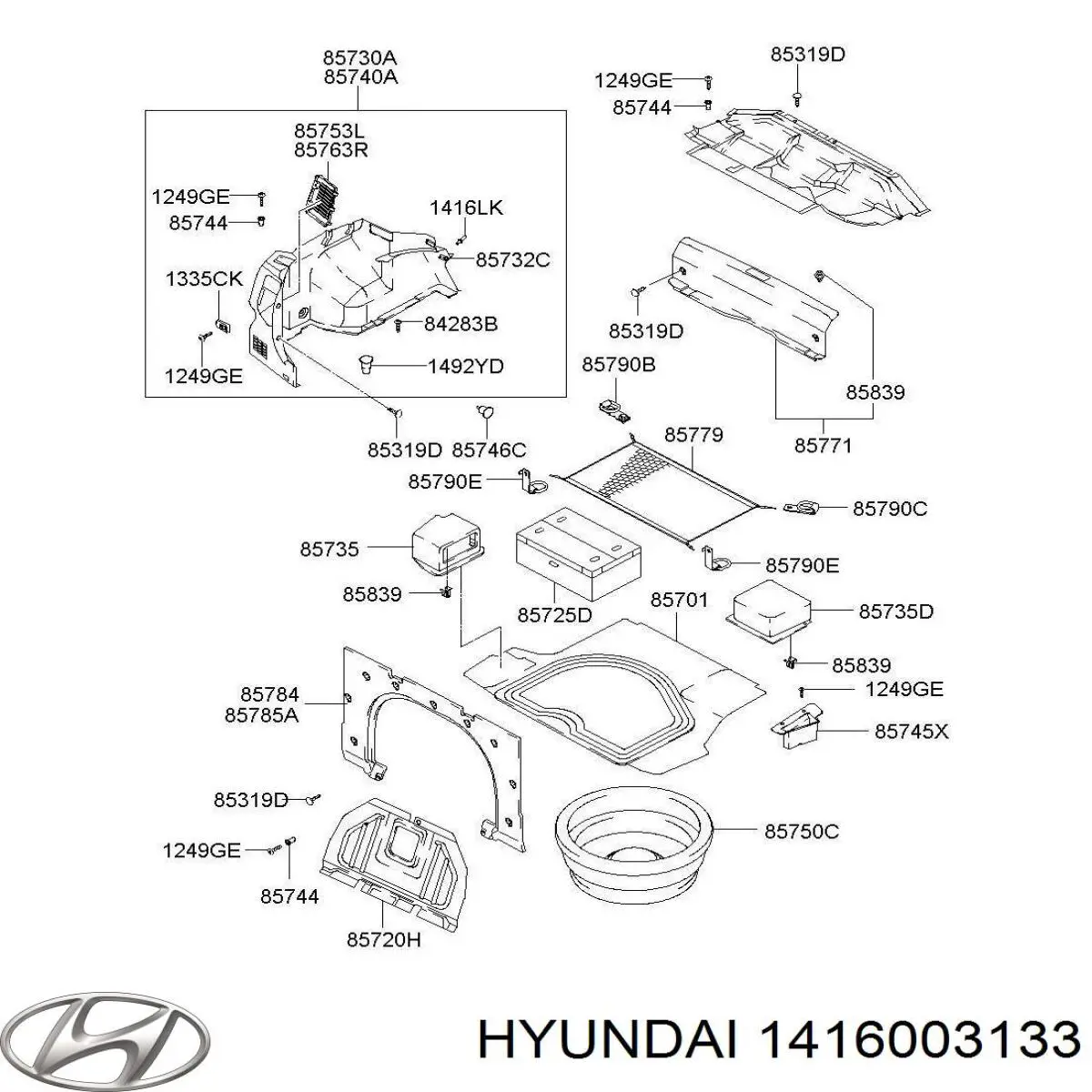 Comprar 1416003133 Hyundai/Kia 