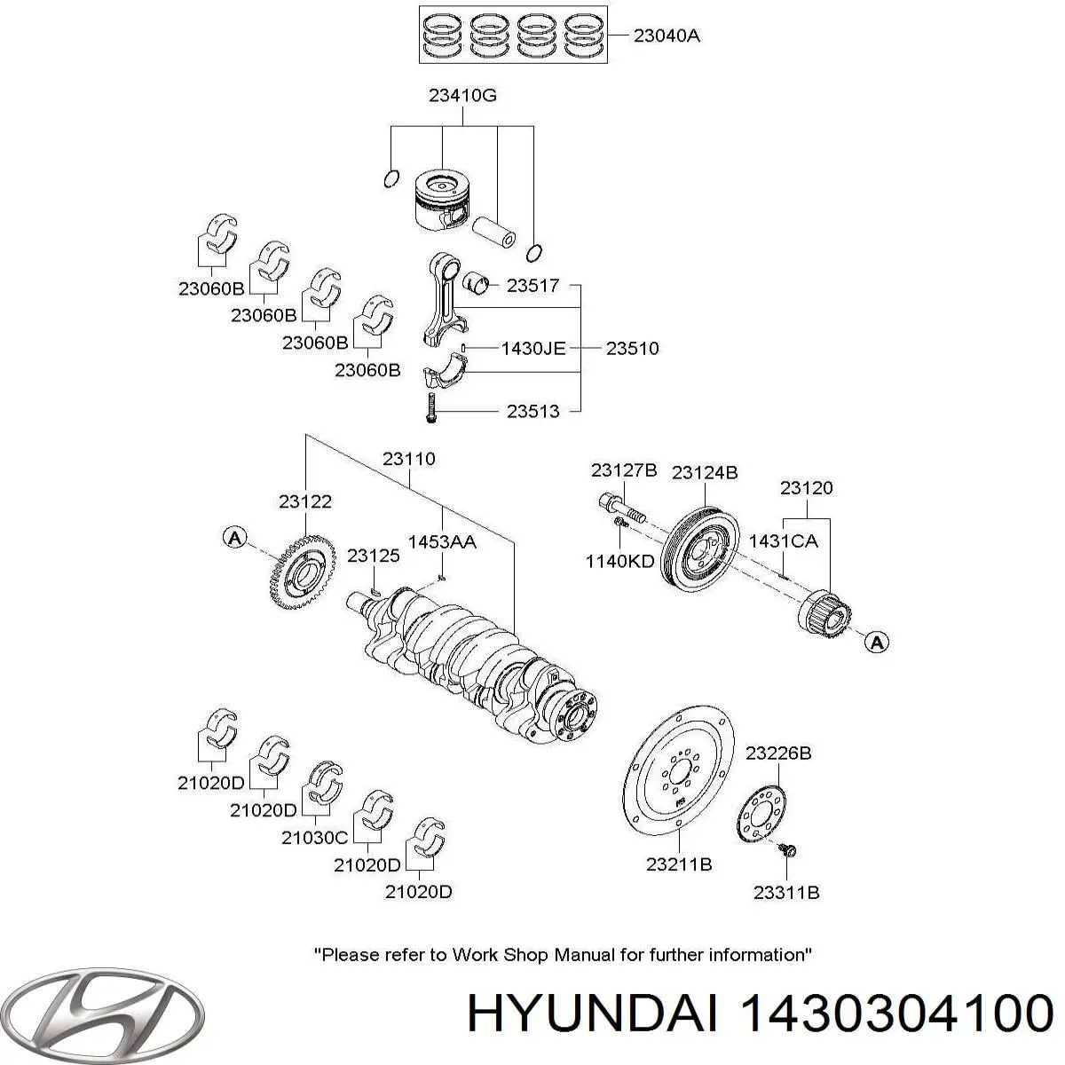 1430304100 Hyundai/Kia 