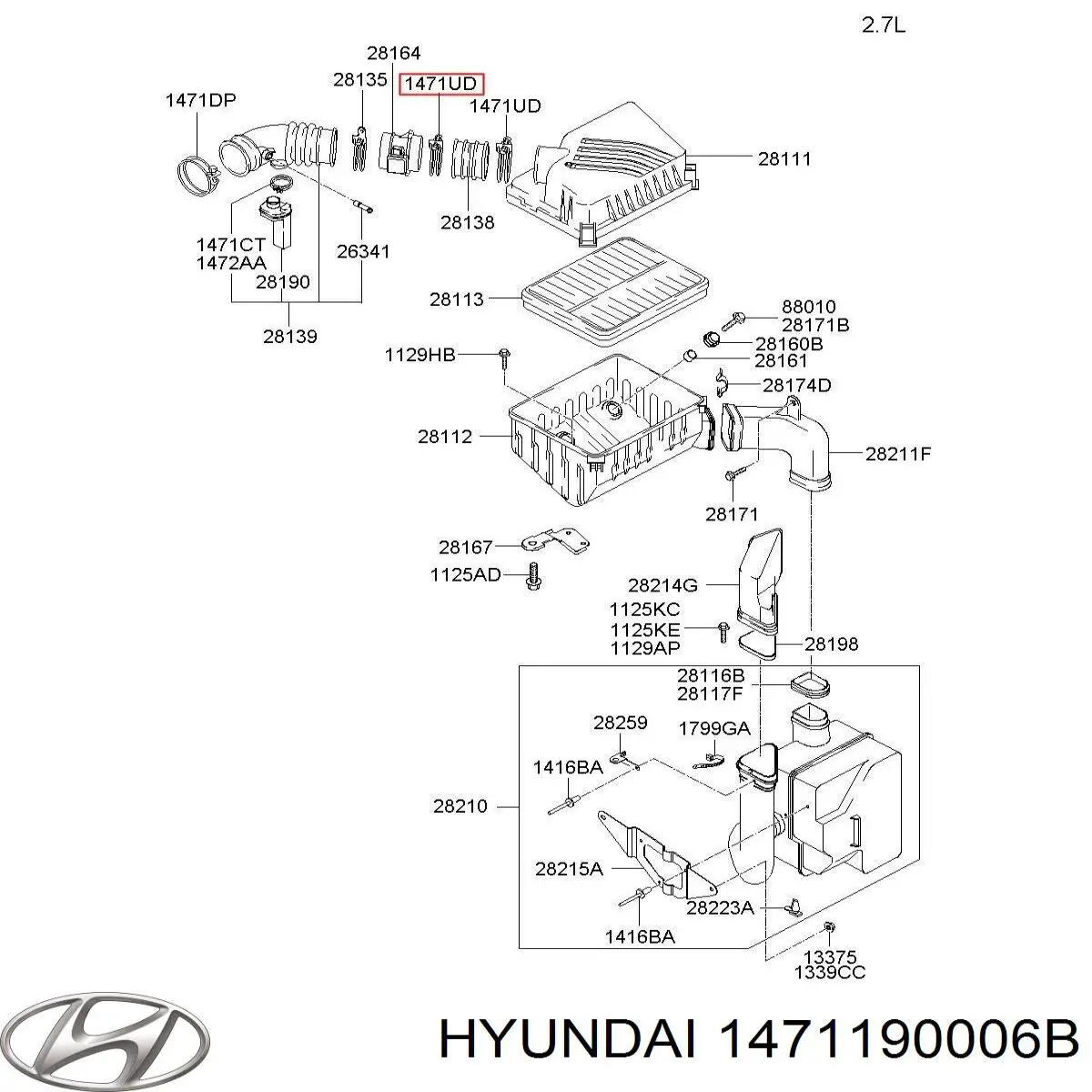 Comprar 1471190006B Hyundai/Kia 