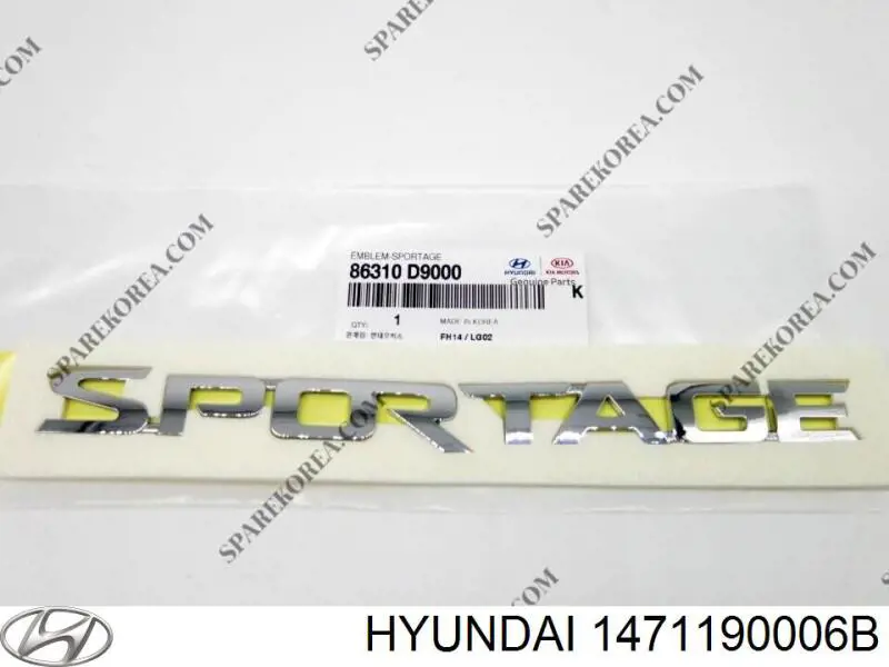  1471190006B Hyundai/Kia