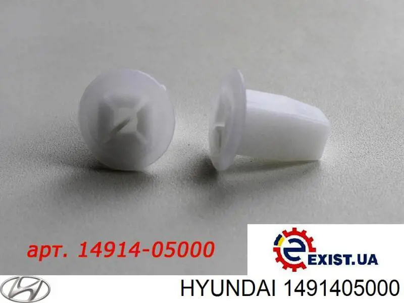 Clip de tapicería de la tapa del maletero Hyundai/Kia 1491405000 precio, desde 0,71 EUR