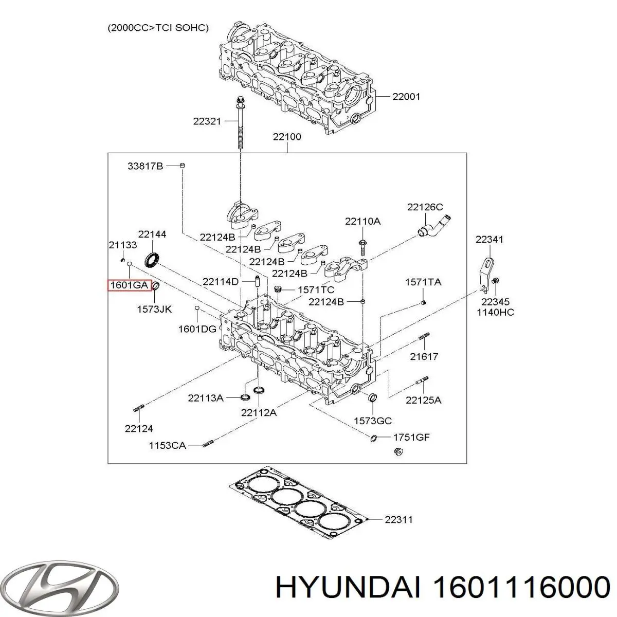 1601116000 Hyundai/Kia 