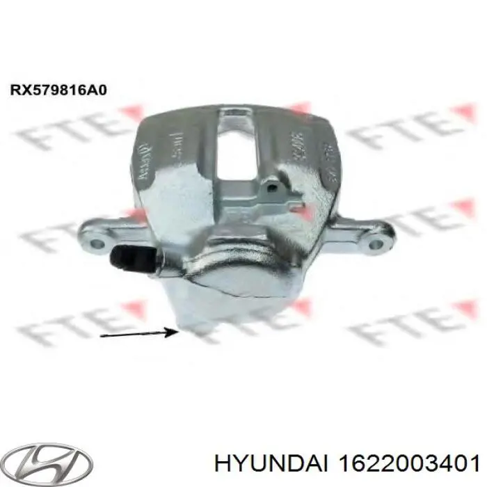 1622003401 Hyundai/Kia bomba de agua