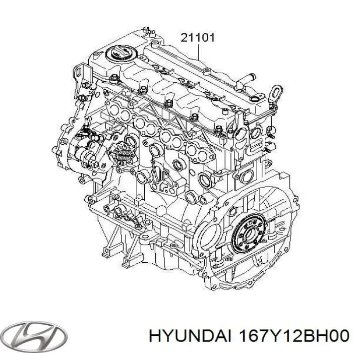 167Y12BH00 Hyundai/Kia