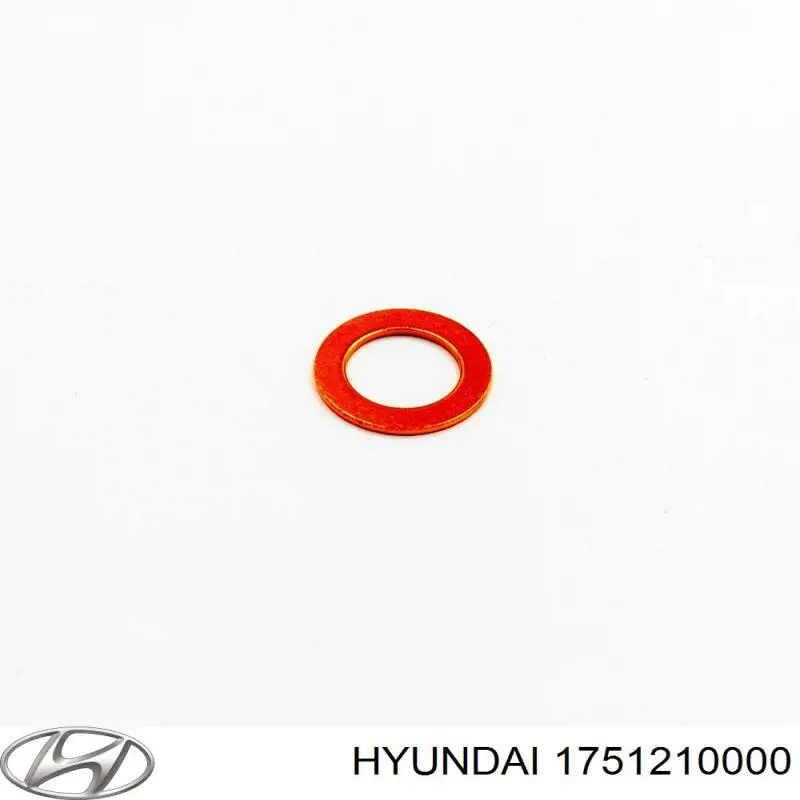 1751210000 Hyundai/Kia junta, tapón roscado, colector de aceite