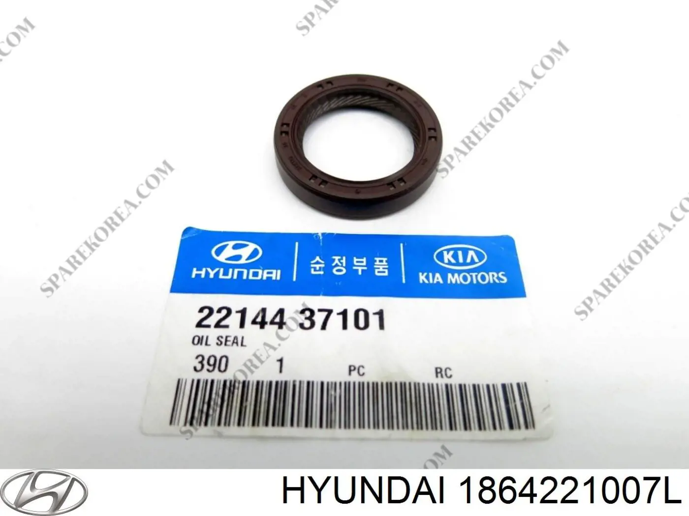 1864221007L Hyundai/Kia bombilla halogena, luz alta / baja