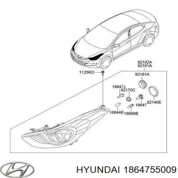 1864755009 Hyundai/Kia