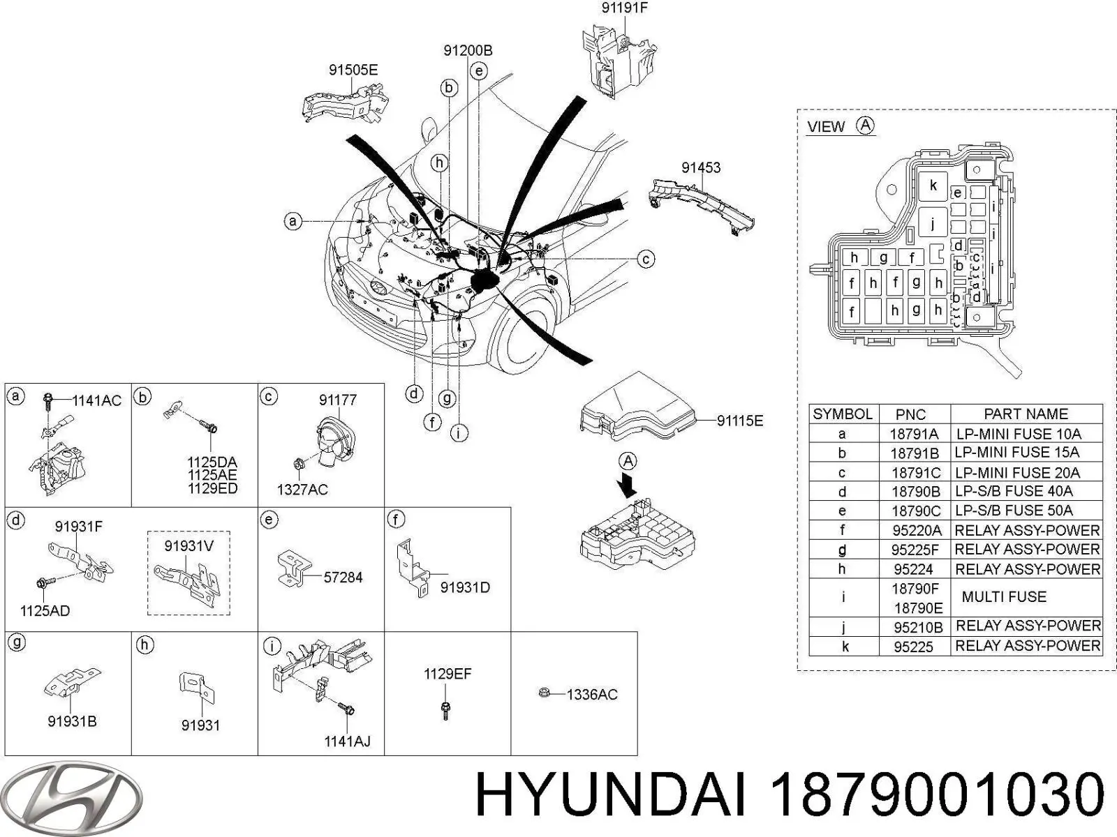 Caja de reles Hyundai/Kia 1879001030 precio, desde 59,52 EUR