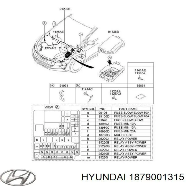  Hyundai/Kia 1879001315 precio, desde 38,33 EUR