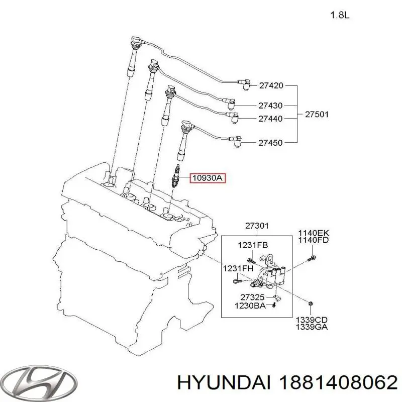 Bujía de encendido Nissan Sunny 3 N14