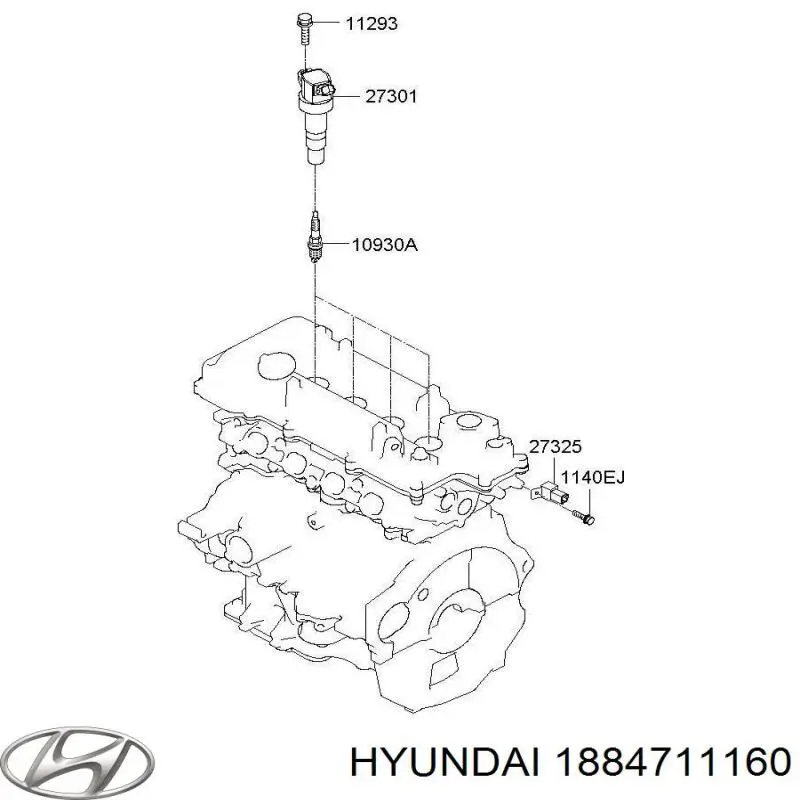 Comprar 1884711160 Hyundai/Kia Bujía de encendido