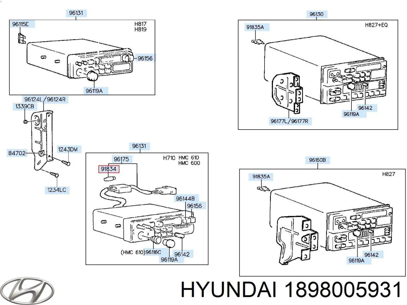 1898005931 Hyundai/Kia fusible