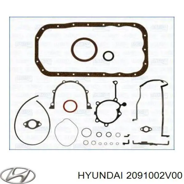 2091002V00 Hyundai/Kia juego de juntas de motor, completo