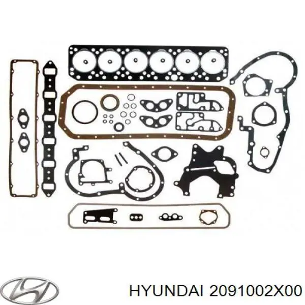 Kit completo de juntas del motor Hyundai I10 (PA)