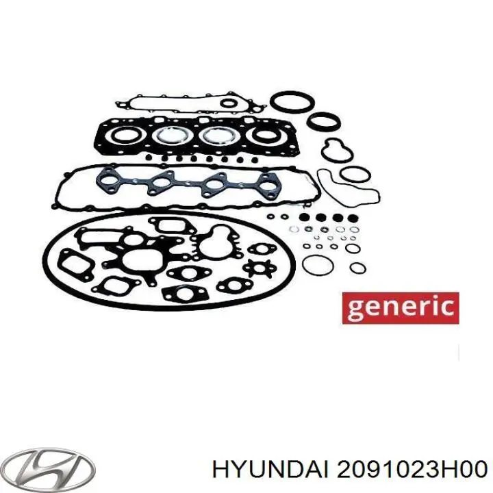 Kit completo de juntas Hyundai/Kia 2091023H00 precio, desde 88,71 EUR
