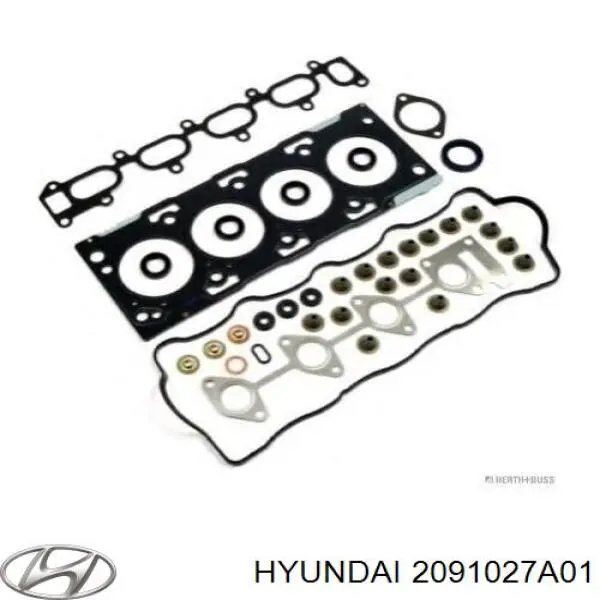 2091027A01 Hyundai/Kia juego de juntas de motor, completo, superior