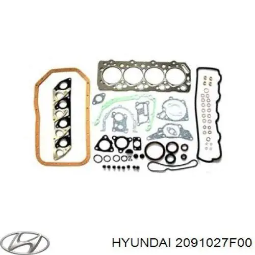2091027F00 Hyundai/Kia juego de juntas de motor, completo