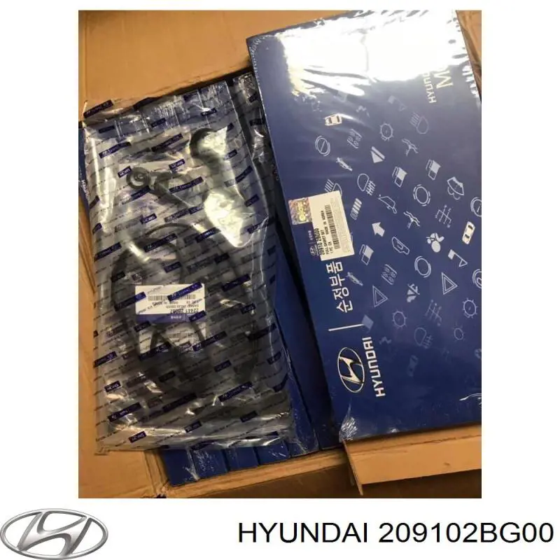 Kit completo de juntas del motor para Hyundai I20 (PB)