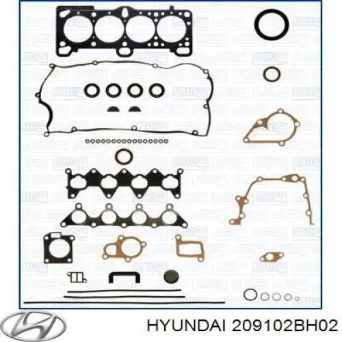 Kit completo de juntas Hyundai/Kia 209102BK01 precio, desde 127,37 EUR