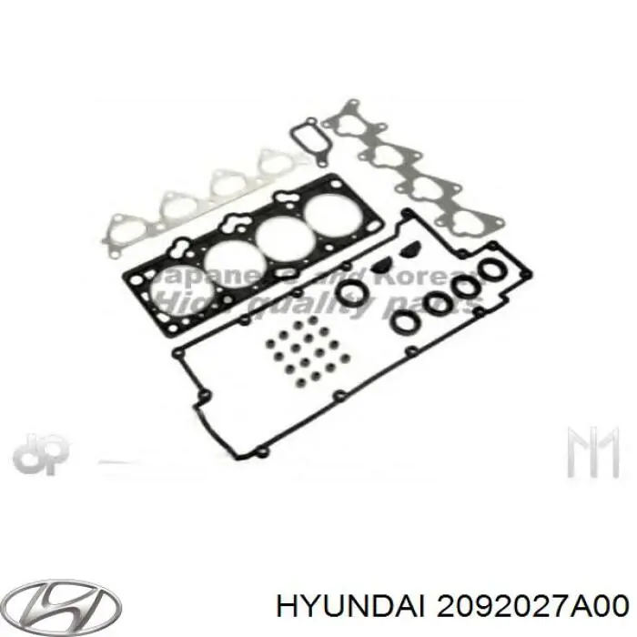 Kit de juntas de motor, completo, superior para Hyundai Elantra (XD)