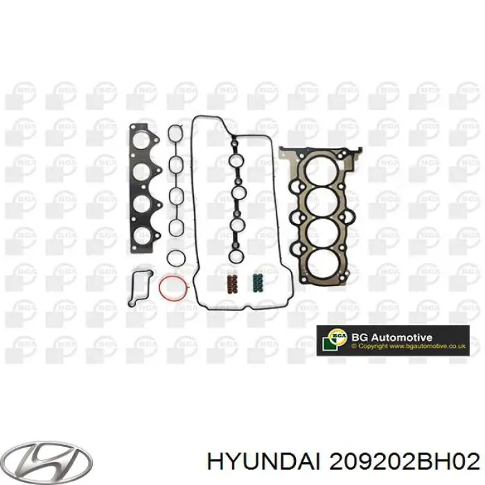 Kit de juntas de motor, completo, superior para Hyundai I30 (GDH)