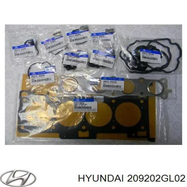 Comprar 209202GL02 Hyundai/Kia Juego de juntas superiores de motor