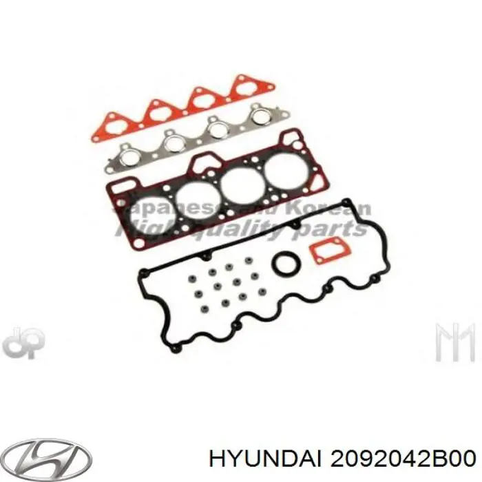 2092042B00 Hyundai/Kia juego de juntas de motor, completo