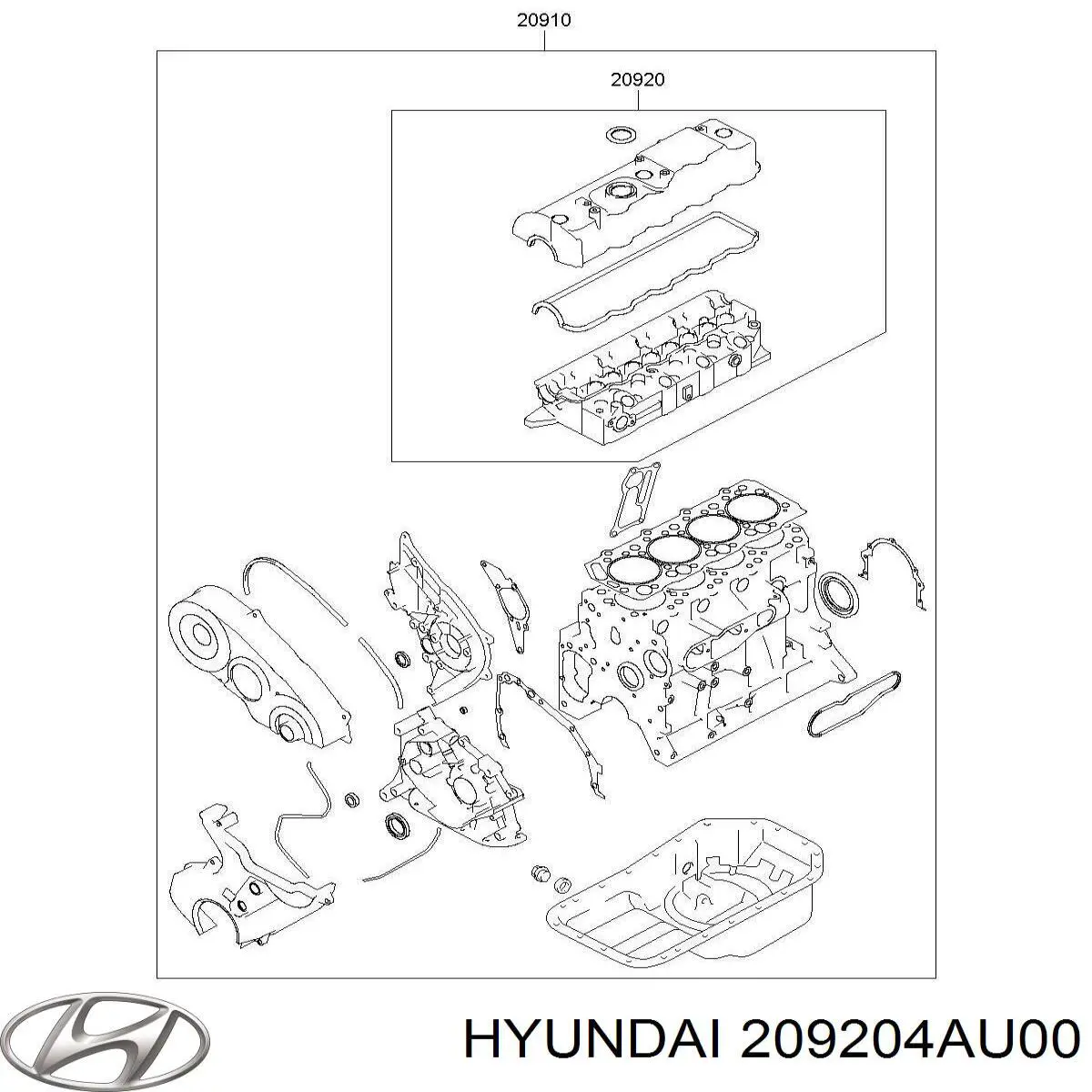 209204AU00 Hyundai/Kia