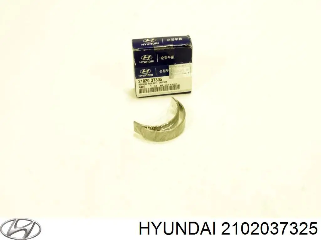 Kit cojinetes cigüeñal, estándar, (STD) para Hyundai Tucson (JM)