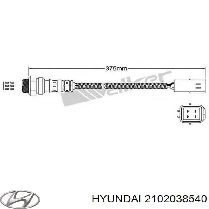 Juego de cojinetes de cigüeñal, estándar, STD Hyundai/Kia 2102038540 precio, desde 11,51 EUR