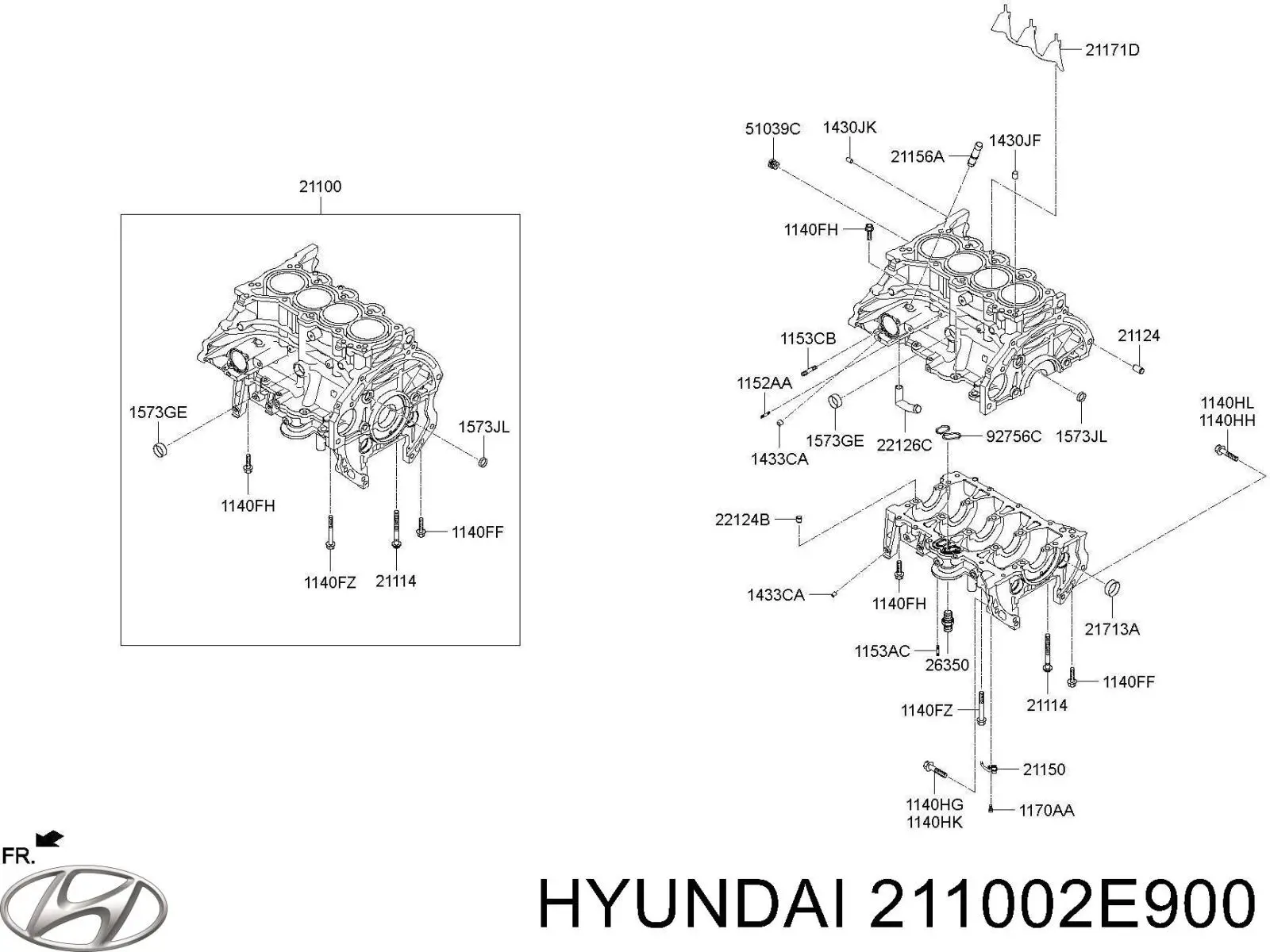 211002E900 Hyundai/Kia