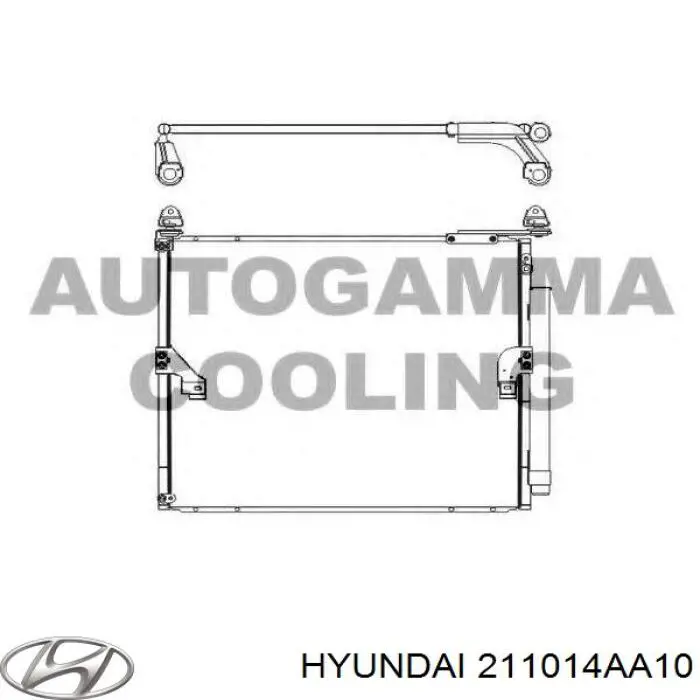 101J14AU00 Hyundai/Kia motor completo