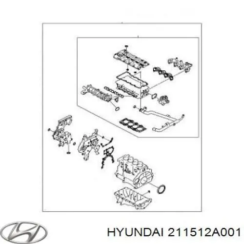  Hyundai/Kia 211512A001 precio, desde  EUR