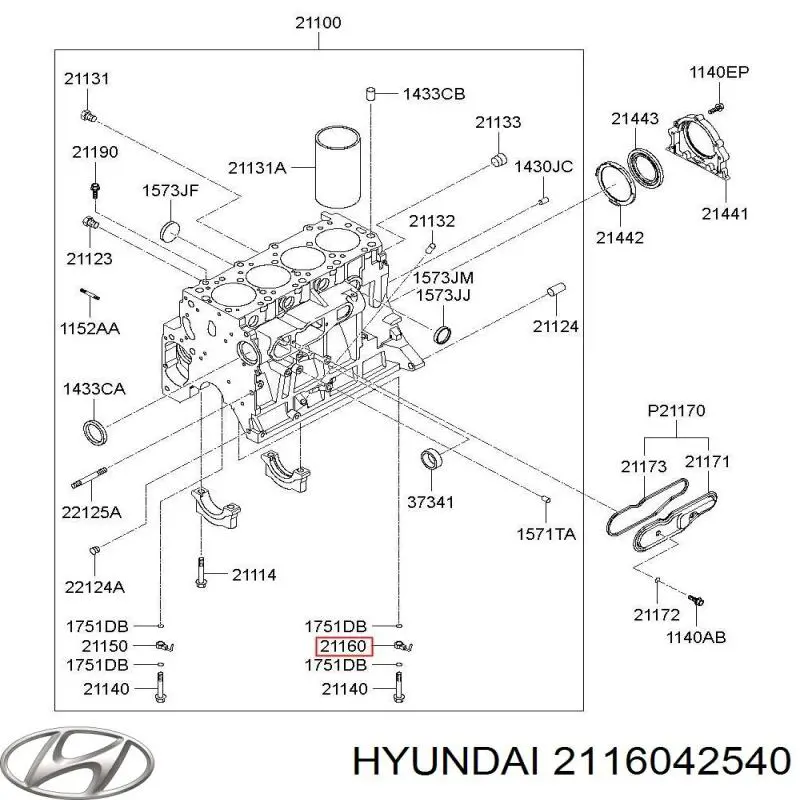 2116042540 Mitsubishi