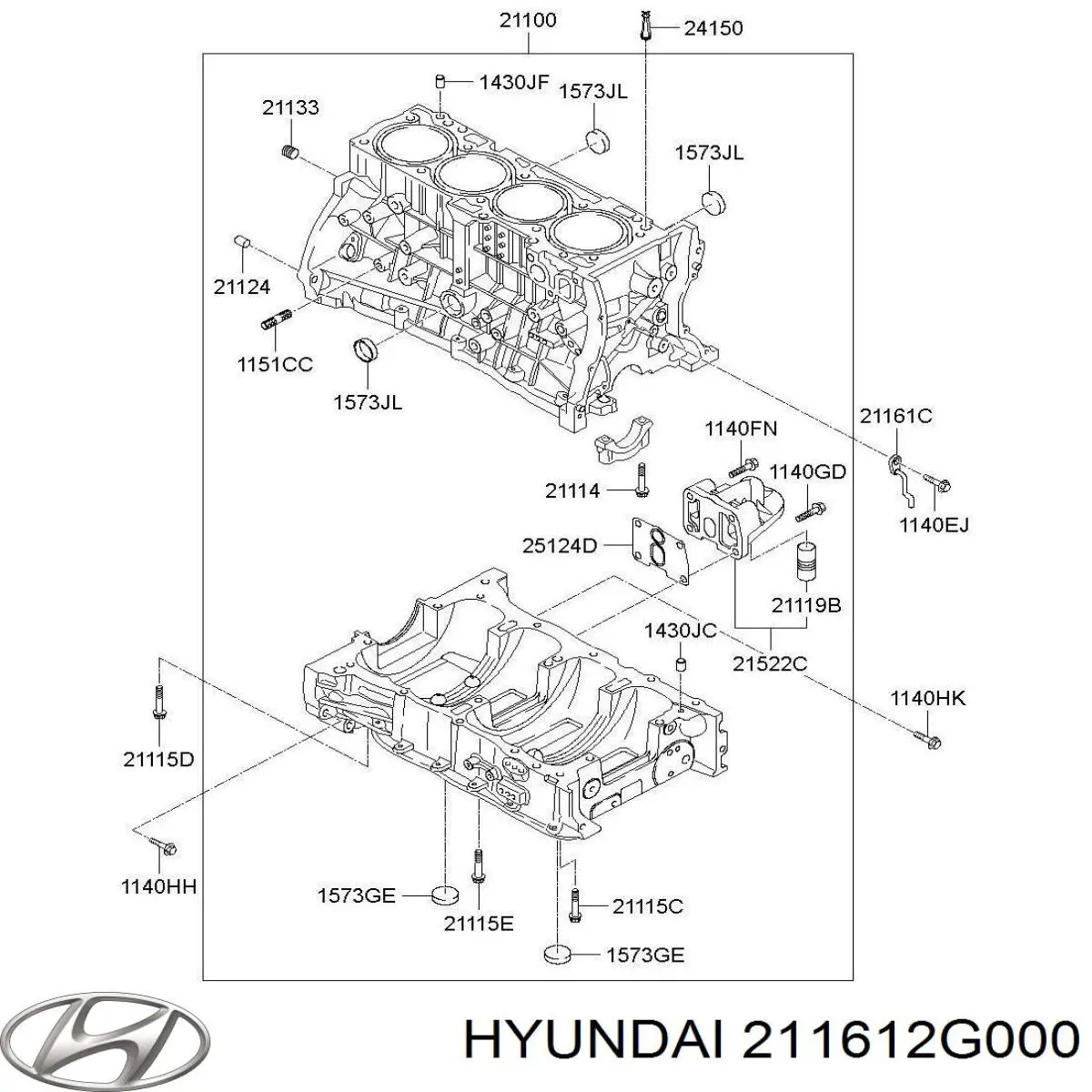 211612G000 Hyundai/Kia