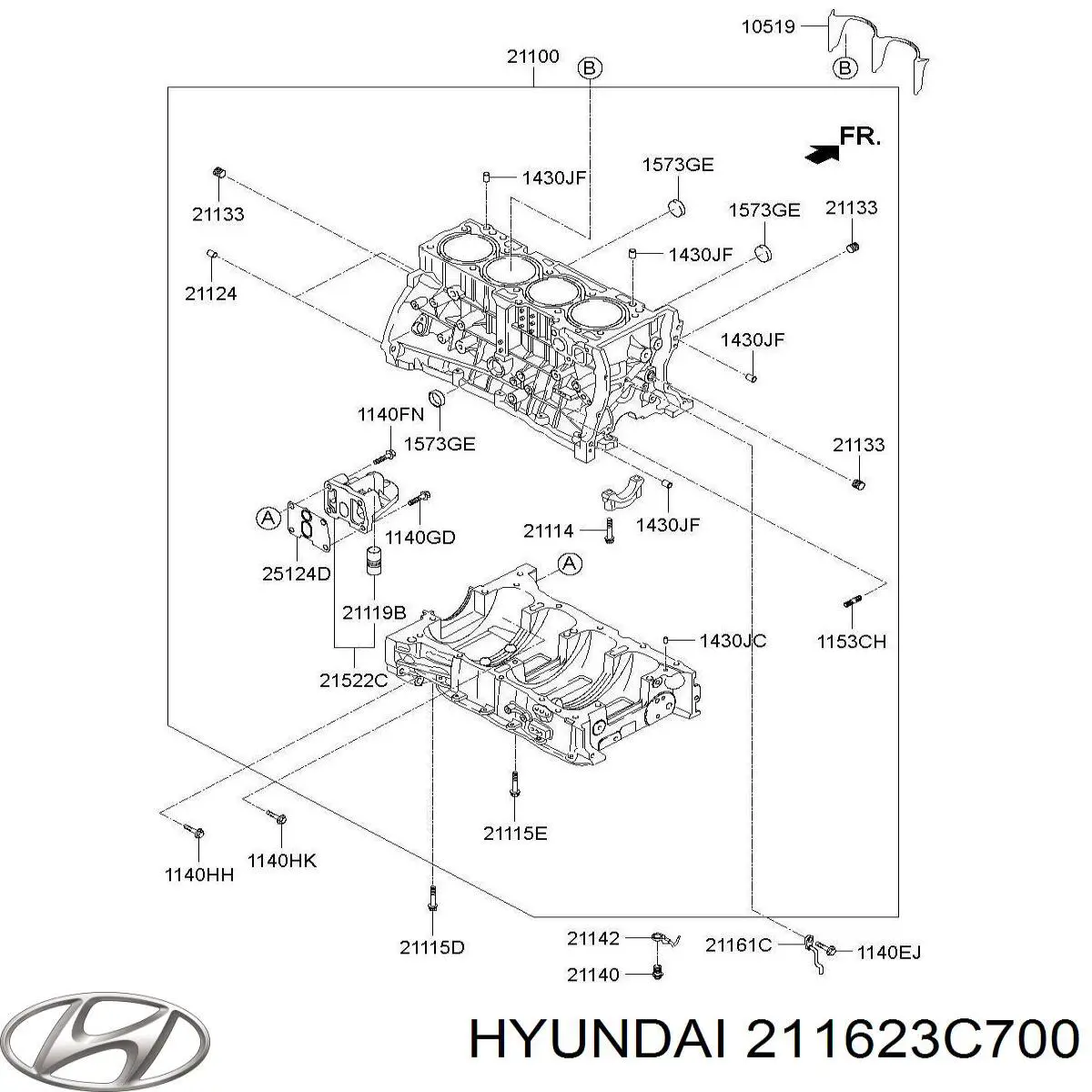 211623C700 Hyundai/Kia