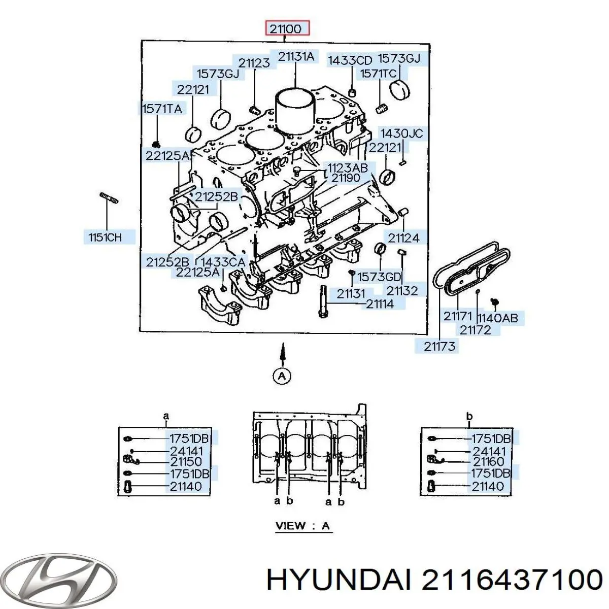 2116437100 Hyundai/Kia