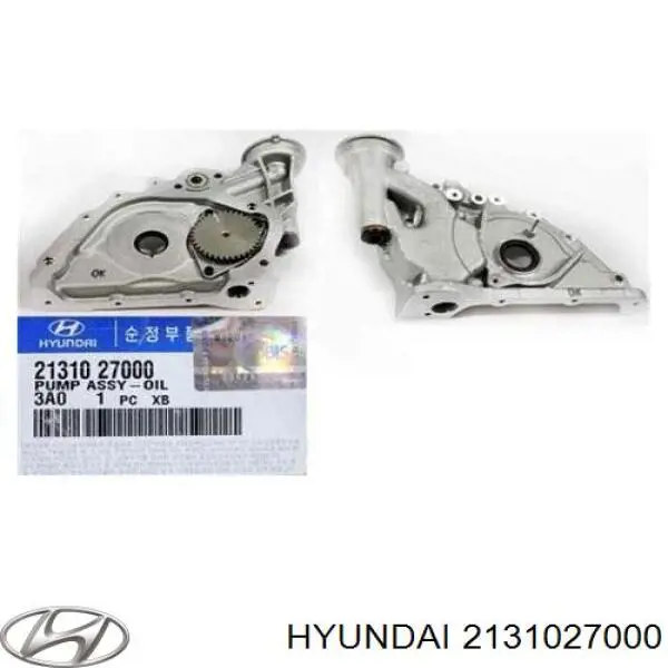Bomba de aceite para Hyundai Trajet (FO)