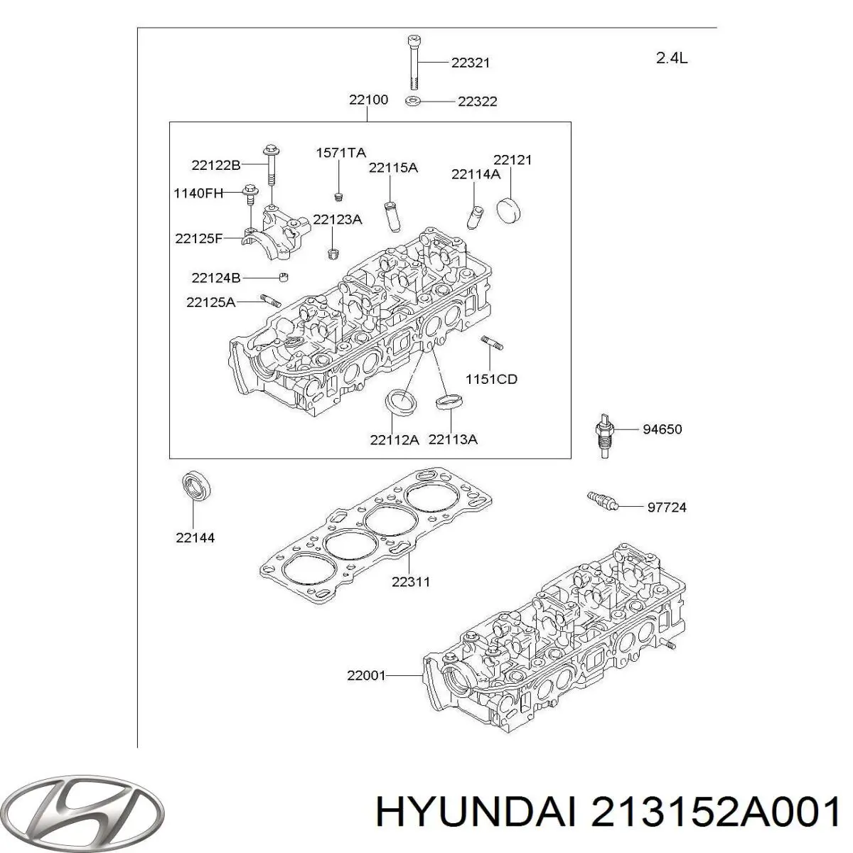  Hyundai/Kia 213152A001 precio, desde  EUR