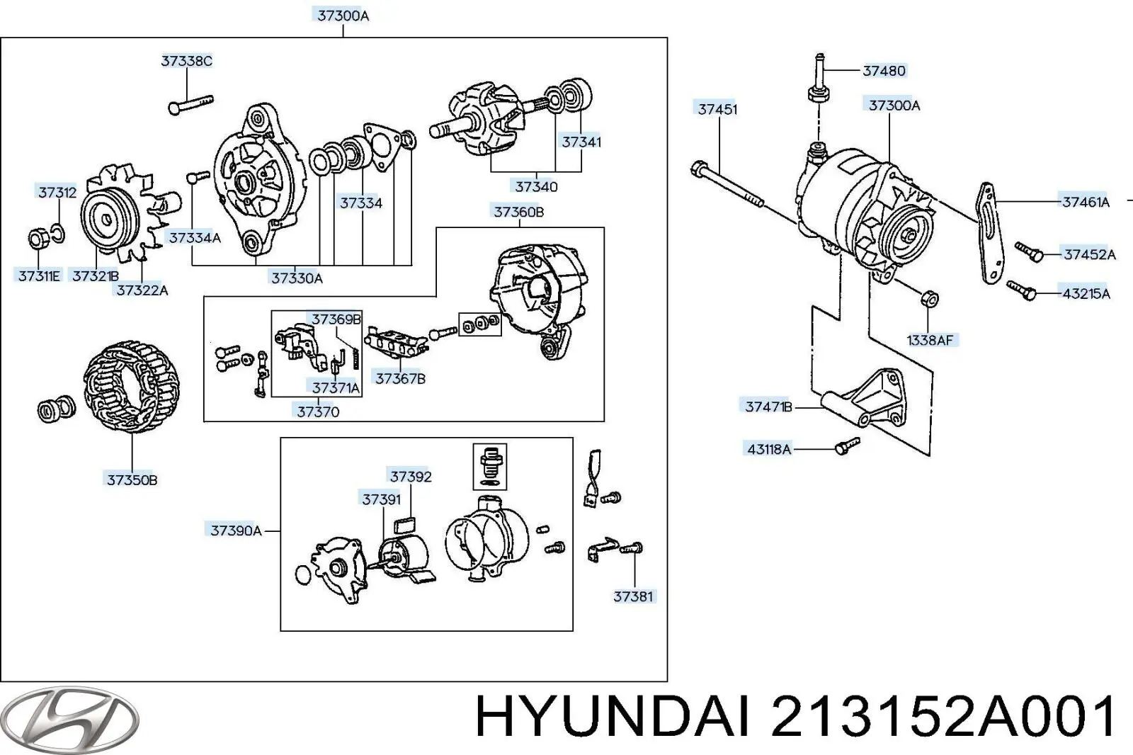 213152A001 Hyundai/Kia