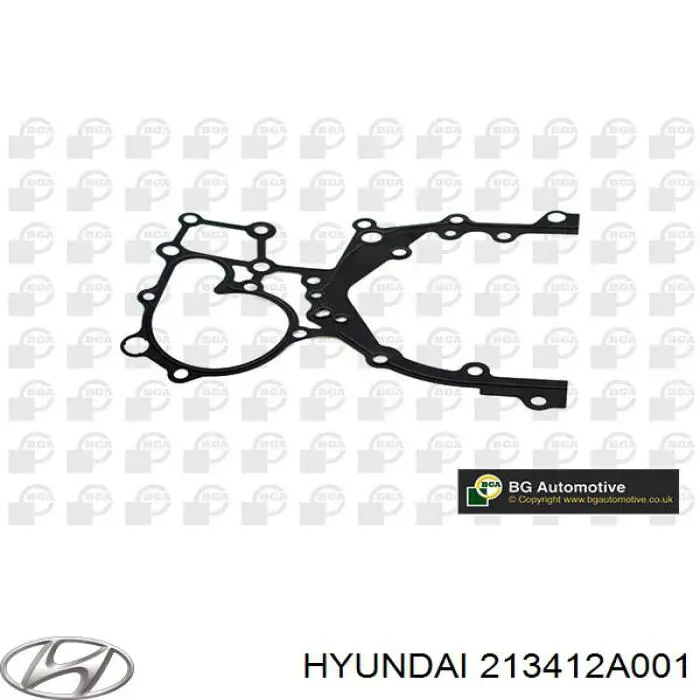 Junta, cárter de mando, inferior para Hyundai I30 (FD)