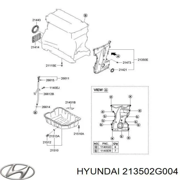 213502G004 Hyundai/Kia