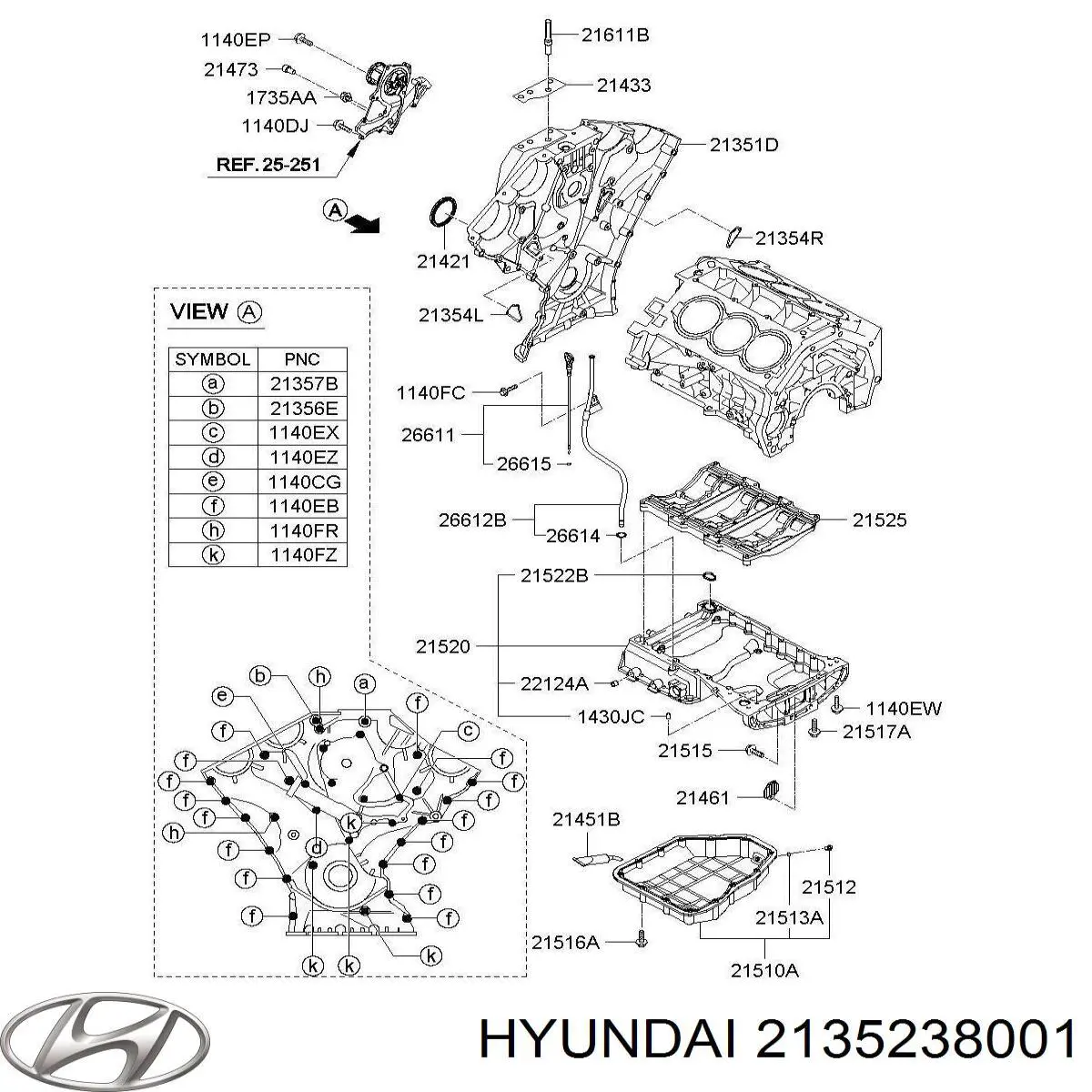 2135238001 Hyundai/Kia