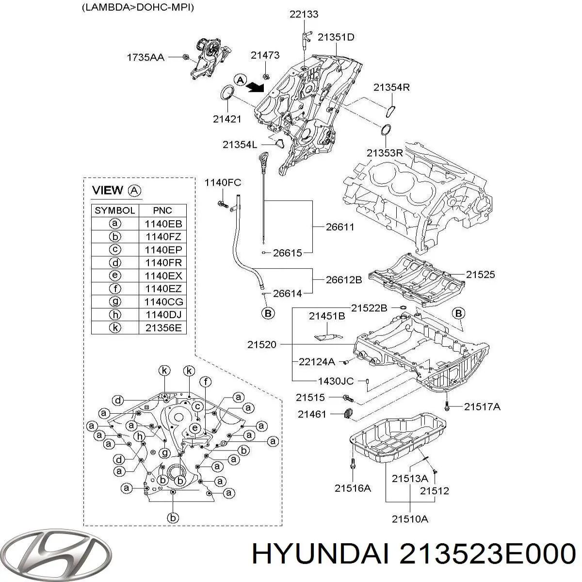 213523E000 Hyundai/Kia